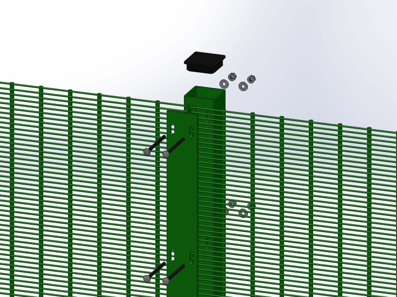 Lochrin UltraGUARD™ SL2 mesh fencing system.