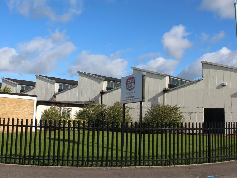 The Lochrin Bain factory in Cumbernauld.