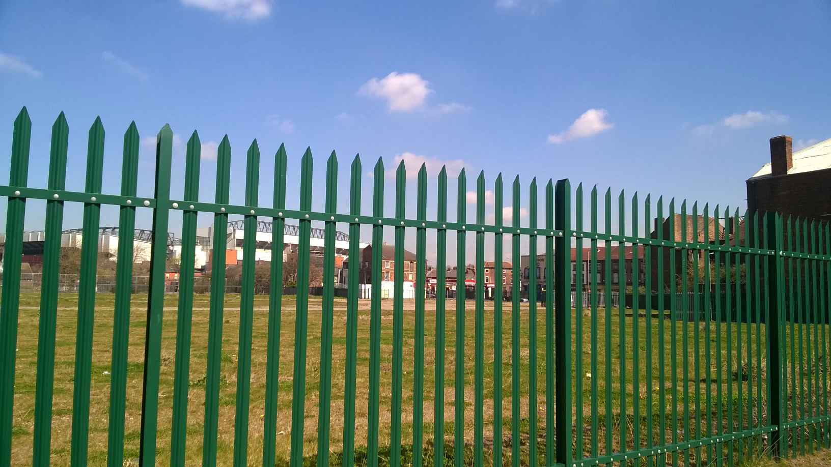 Lochrin Combi fencing installed at Anfield.