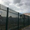 Lochrin Combi fencing installed at a BAE Systems facility.