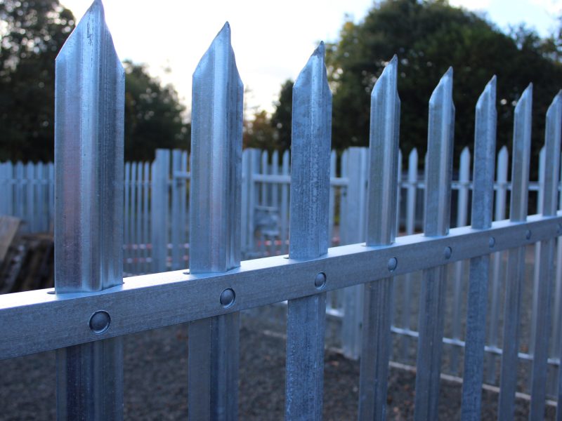 Lochrin Combi security fencing.