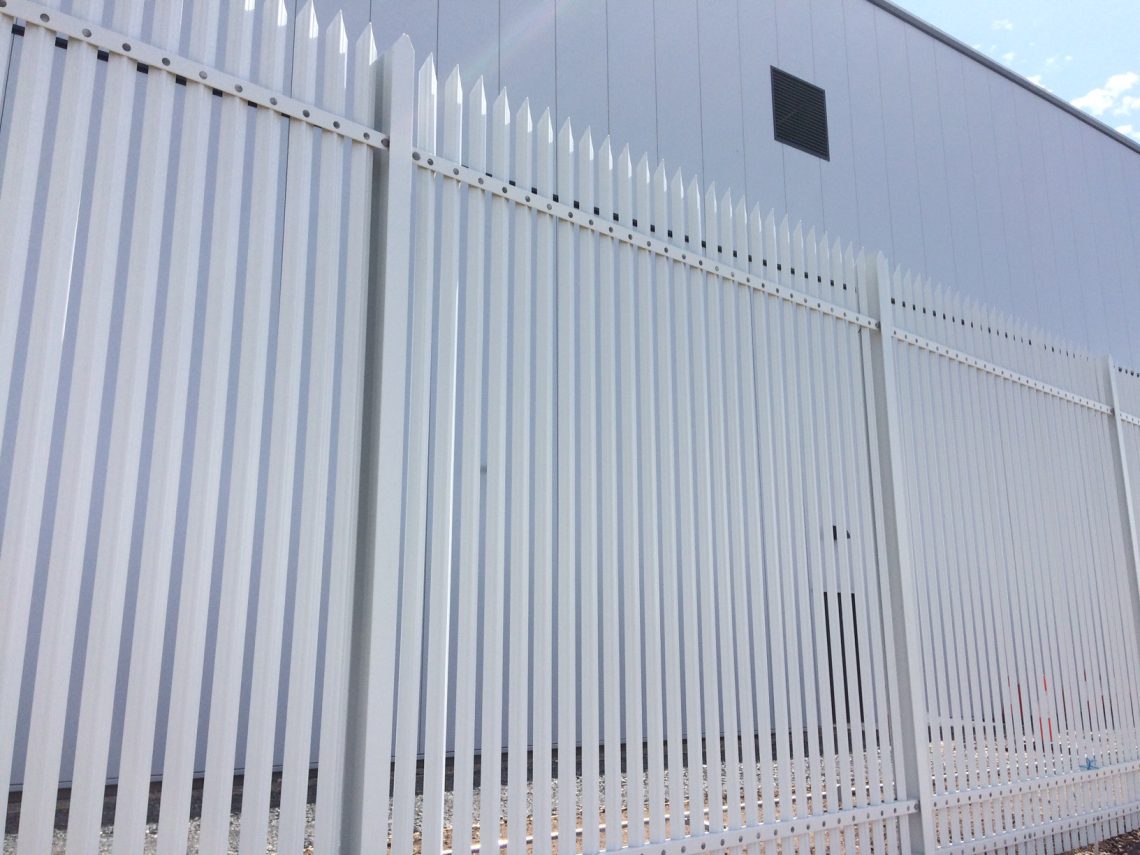 Lochrin Combi™ High Security Palisade fencing is perfectly suited for the protectiion of data centres.