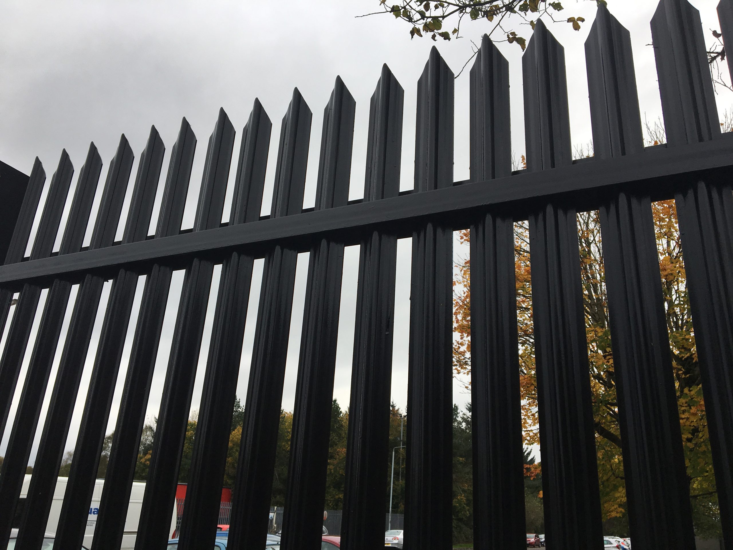 A Lochrin Defender™ SL3 fencing installation.