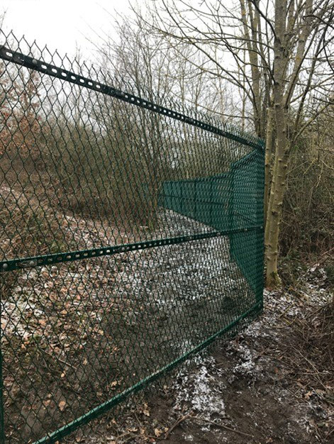 Lochrin ExGUARD™ expanded metal fencing.