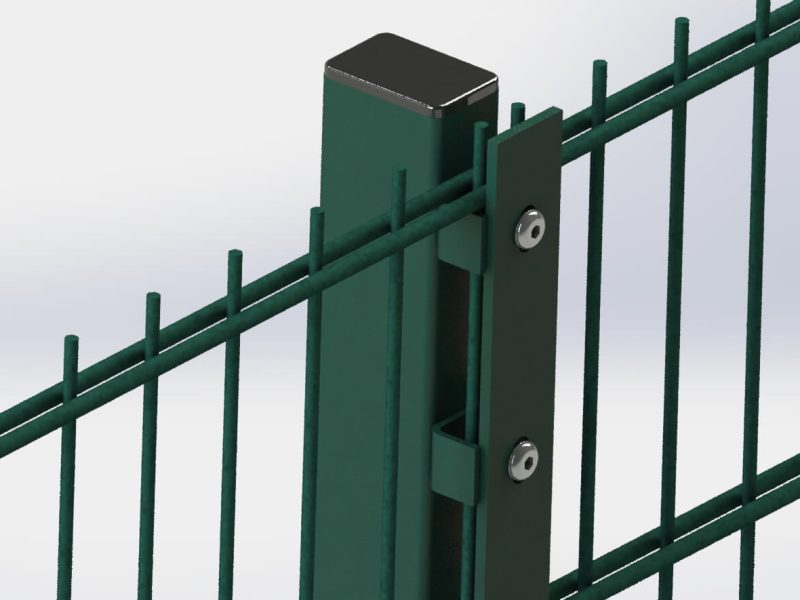 Lochrin FlatGUARD™ SL1 mesh fencing.