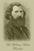 A photograph of William Bain.